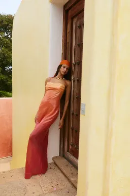 BYDEE NEOMI MAXI DRESS IN SOL. SIZE S / AU 8 for rent on The Volte - image 4