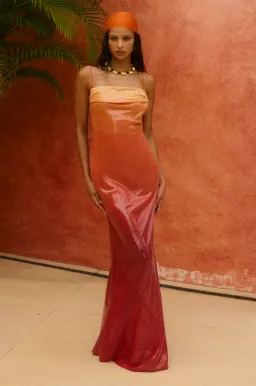 BYDEE NEOMI MAXI DRESS IN SOL. SIZE S / AU 8 for rent on The Volte - image 1