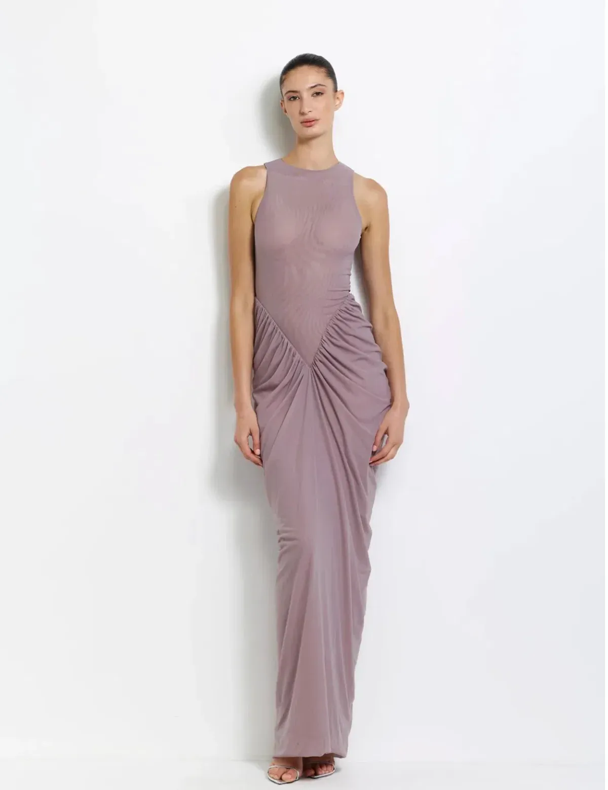 Effie Kats Othelia Gown Mushroom Size 12 (L) - Image 3