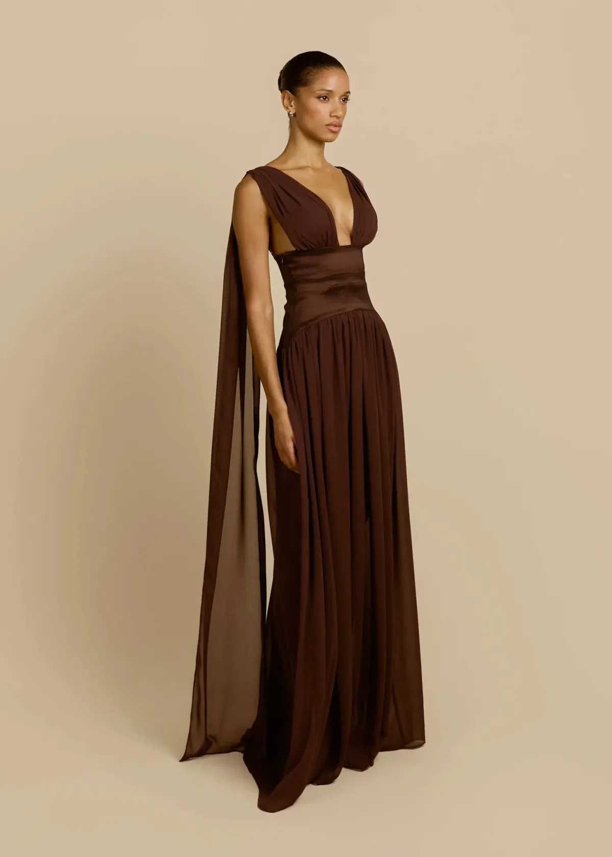 ARCINA ORI RAMONA DRESS CACAO SIZE S (8 AU) - Image 5