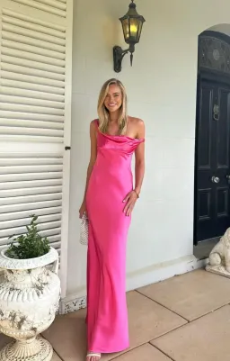 Natalie Rolt Monika Gown Pink Size 1 / AU 8 for rent on The Volte - image 1