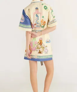 Alemais Elixir Mini Dress size 14  for rent on The Volte - image 6