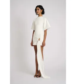 Eliya the Label Maxine Mini Dress White Size 10 for rent on The Volte - image 7