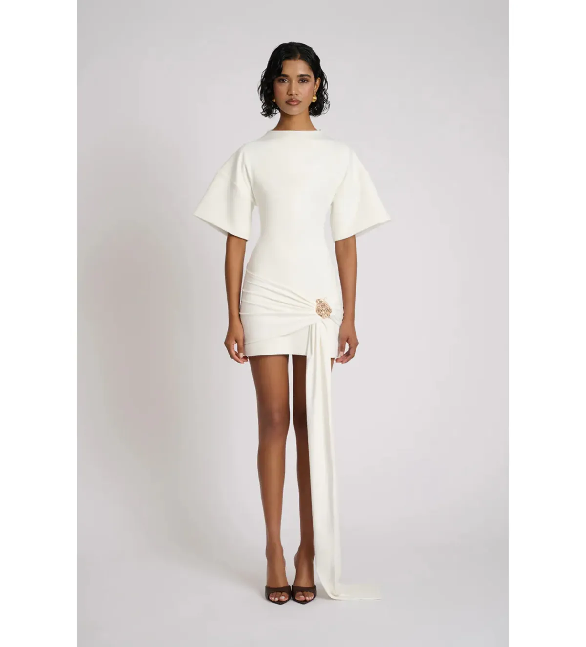 Eliya the Label Maxine Mini Dress White Size 10 - Image 3