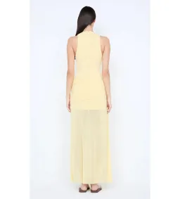 Bec & Bridge Blaine Drape Maxi Dress Butter Size 8 for rent on The Volte - image 5