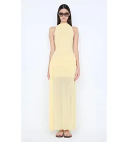 Bec & Bridge Blaine Drape Maxi Dress Butter Size 8 for rent on The Volte - image 1