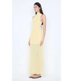 Bec & Bridge Blaine Drape Maxi Dress Butter Size 8 for rent on The Volte - image 3