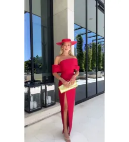 Eliya the Label Eleisha Maxi Dress Red Size 12 for rent on The Volte - image 1