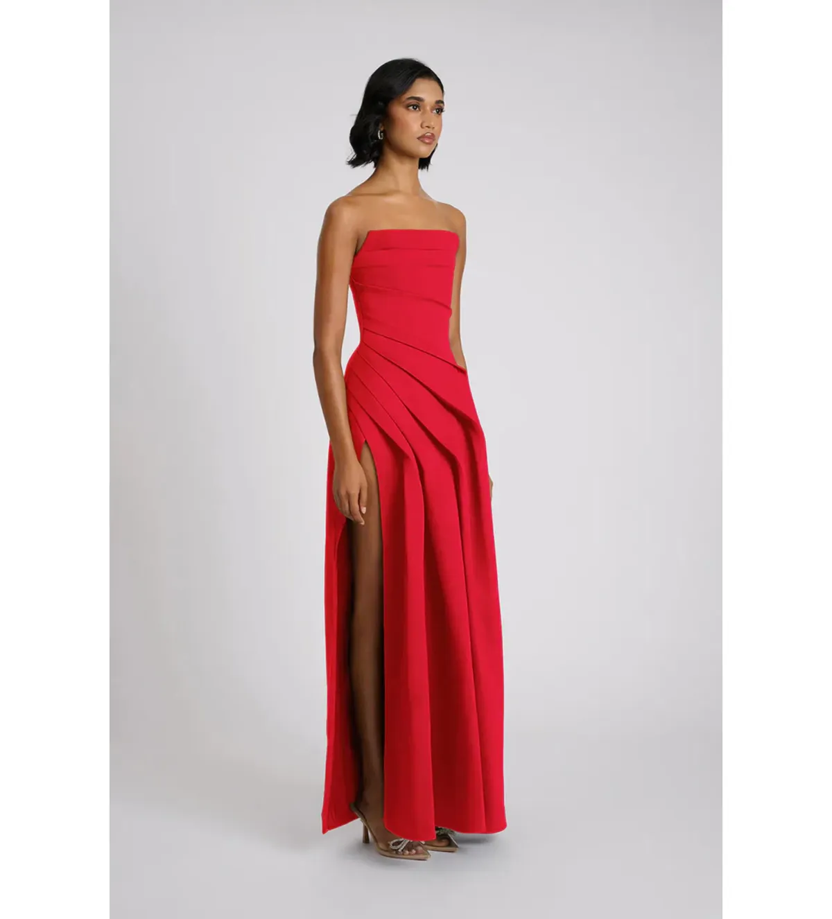 Eliya The Label Deanna Gown in Red Size AU10 - Image 2