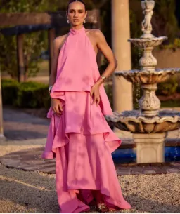 Peter Bill Kimberley Pleat Dress for rent on The Volte - image 1