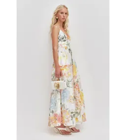 Aje Vacation Maxi Dress Jardin Size AU 12 for rent on The Volte - image 2