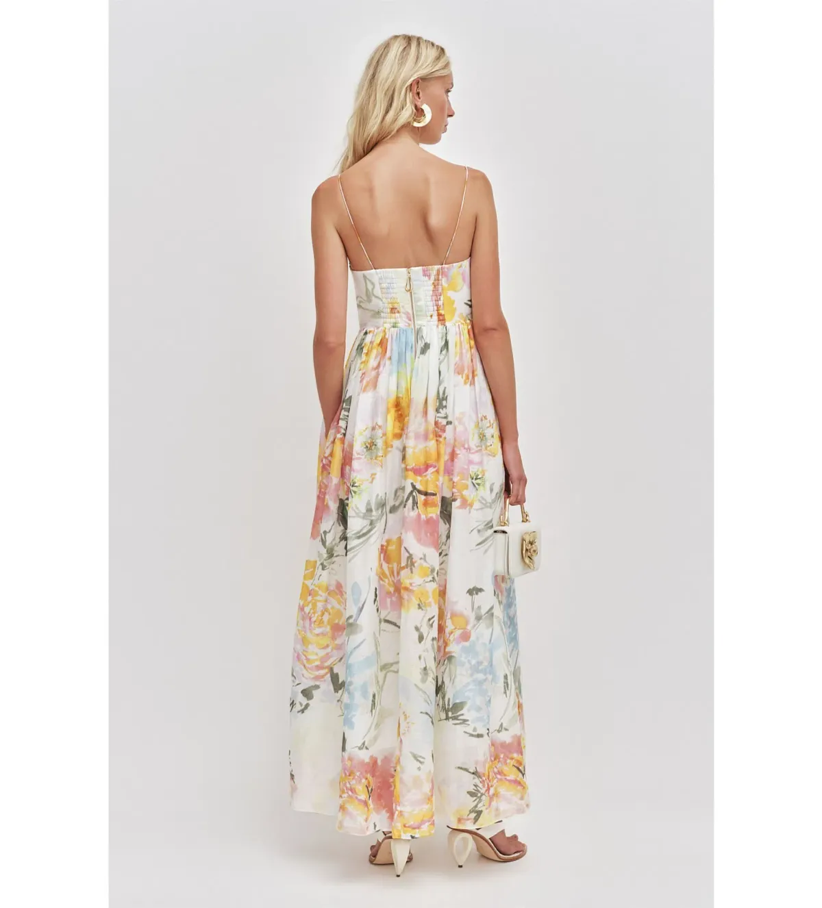 Aje Vacation Maxi Dress Jardin Size AU 12 - Image 3