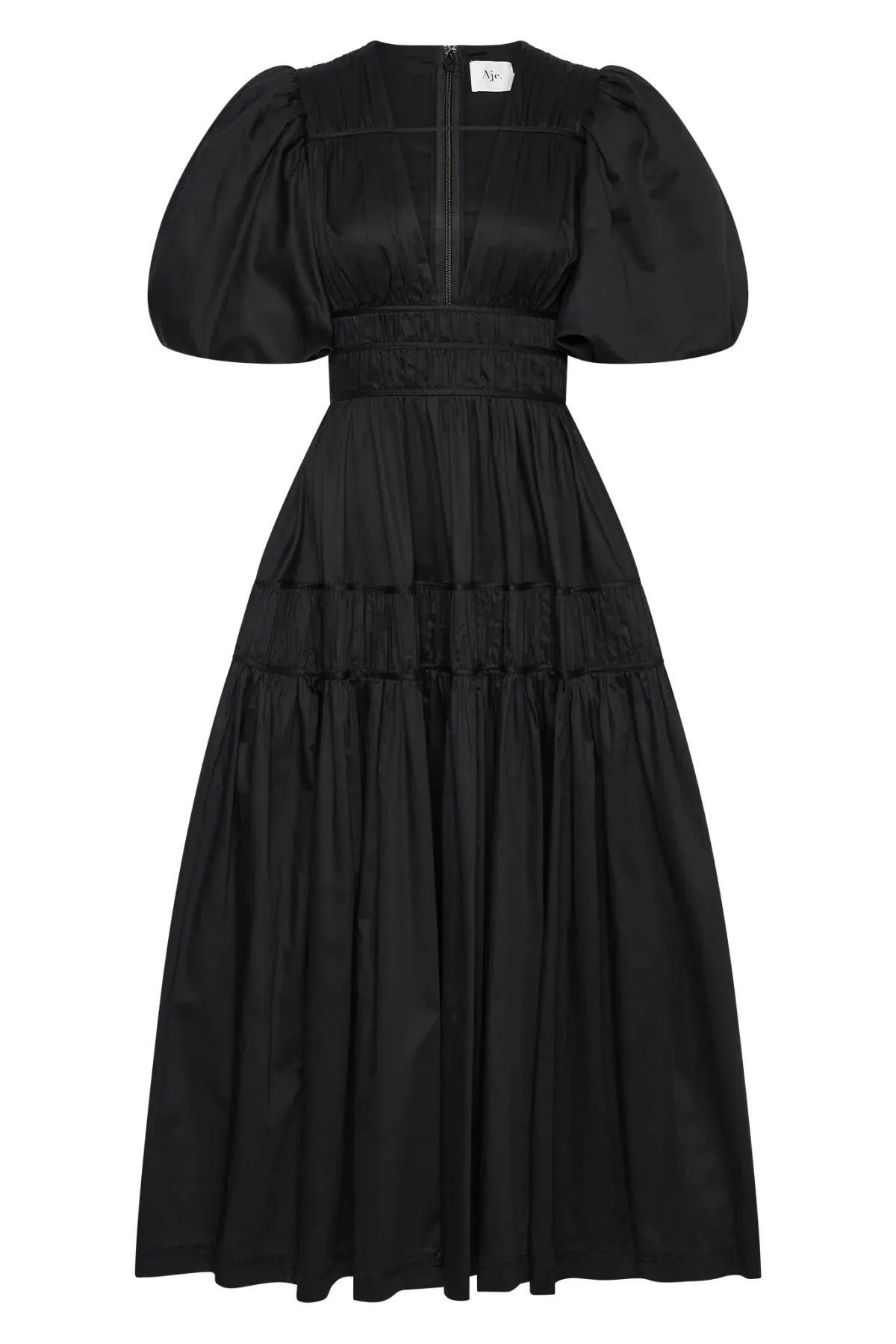 Aje Fallingwater Midi Dress Black Size 8  - Image 6