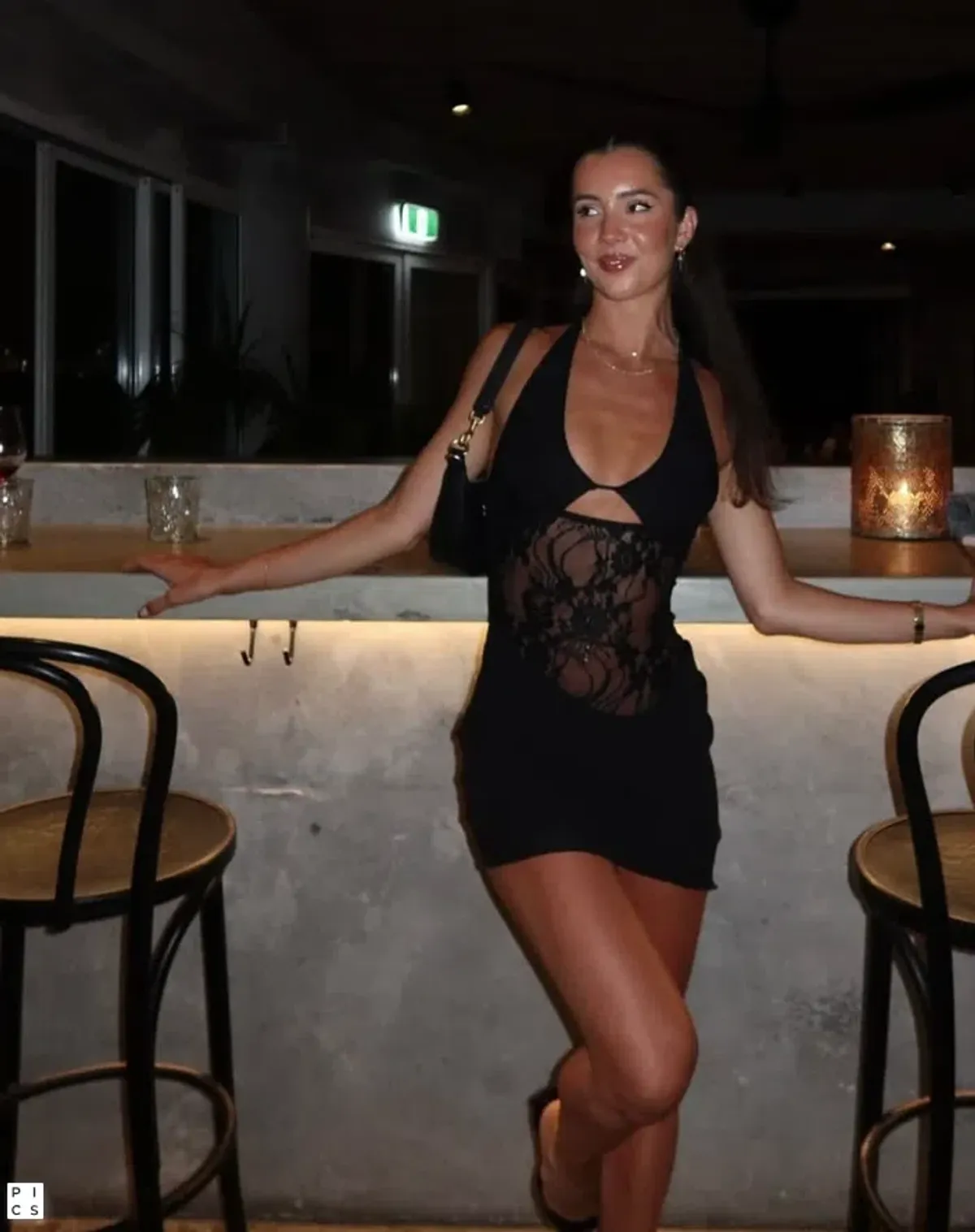 Benni Rocky Mini Dress Size 14 - Image 3