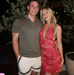 Benni Penelope Halter Mini Hibiscus Print Dress Size 8 for rent on The Volte - image 1