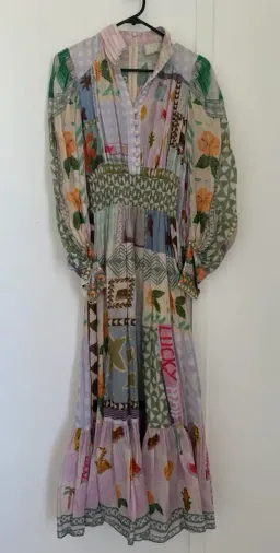 Alemais Emma Gale Shirtdress In Multi for rent on The Volte - image 4