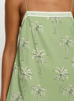 Kivari Kaelia Strappy Maxi Dress for rent on The Volte - image 4