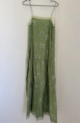 Kivari Kaelia Strappy Maxi Dress for rent on The Volte - image 6