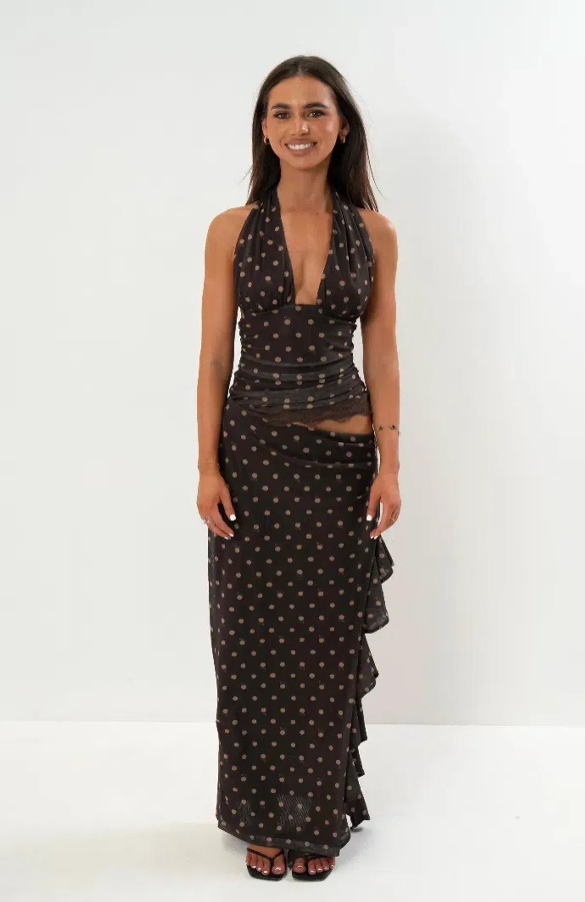 Benni Penelope Maxi Dress Polka Dot - Image 1