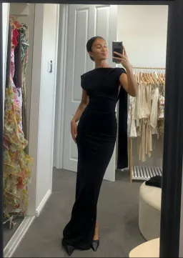 Effie Kats Audrey Gown Black for rent on The Volte - image 2