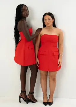 Odd Muse The Ultimate Muse Strapless Dress for rent on The Volte - image 1