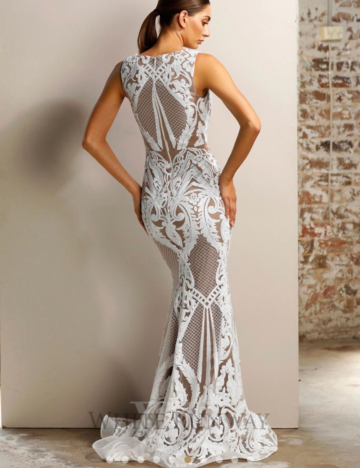 Jadore Floor length Dress size 10 - Image 3