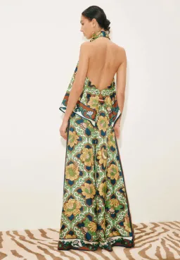 Alémais Liana Silk Top and Palazzo Pant Set Size 16AU for rent on The Volte - image 3