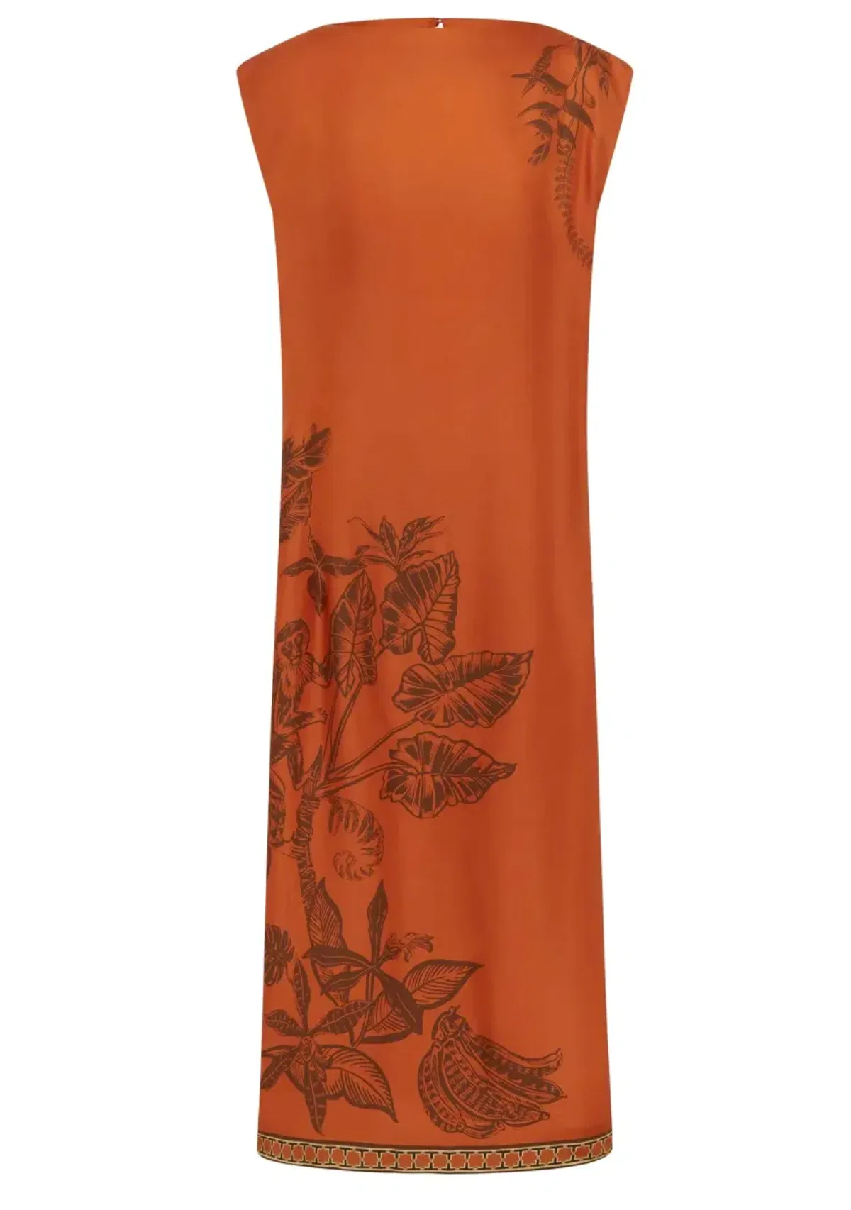 Alémais Monkey Dance Silk Midi Dress Size 16AU - Image 5