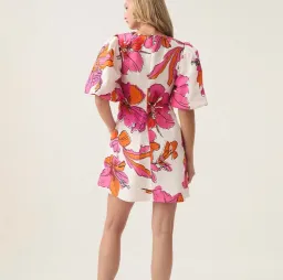 Aje Overflow Knotted Mini Dress Size 8 for rent on The Volte - image 2