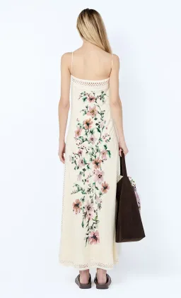Bec & Bridge CAMELIA MAXI DRESS CREAM GARDENIA FLORAL Size 8 for rent on The Volte - image 3