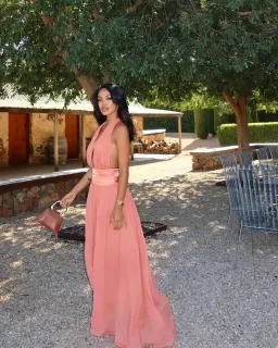 Arcina Ori Serena Maxi Dress in Coral Size Small for rent on The Volte - image 7