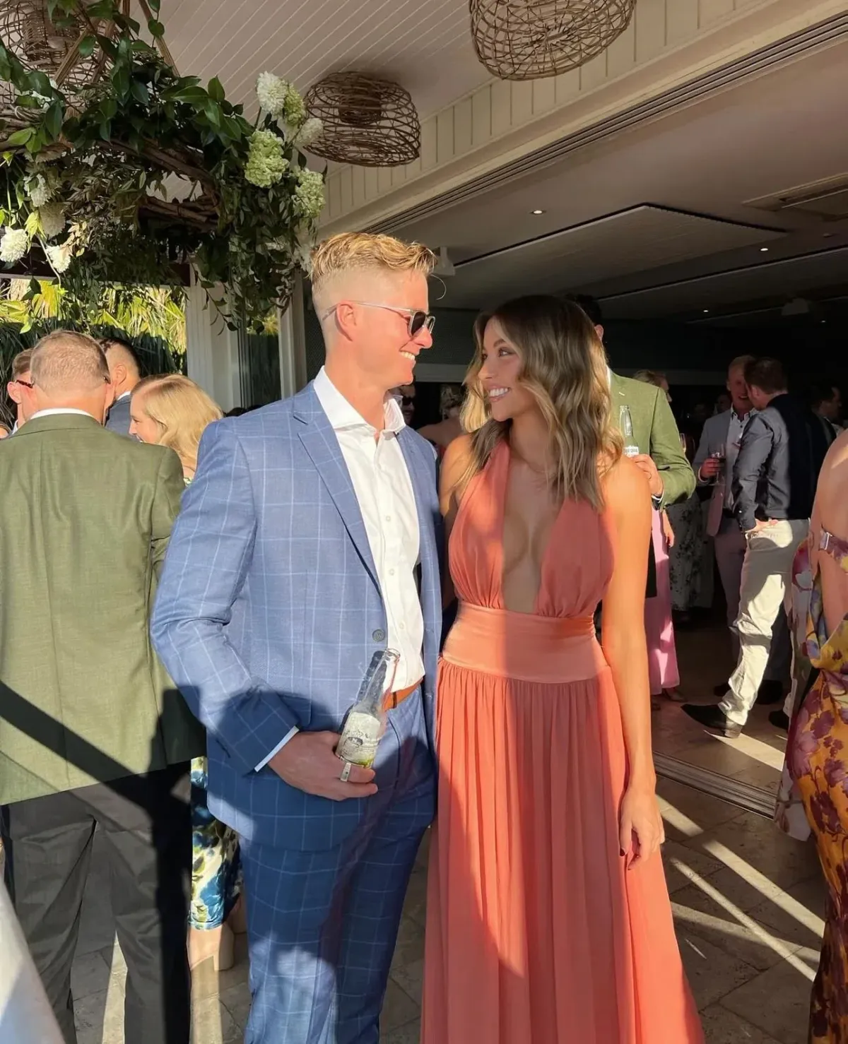 Arcina Ori Serena Maxi Dress in Coral Size Small - Image 9