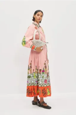 Alémais Contessa Shirtdress Size 14AU for rent on The Volte - image 2