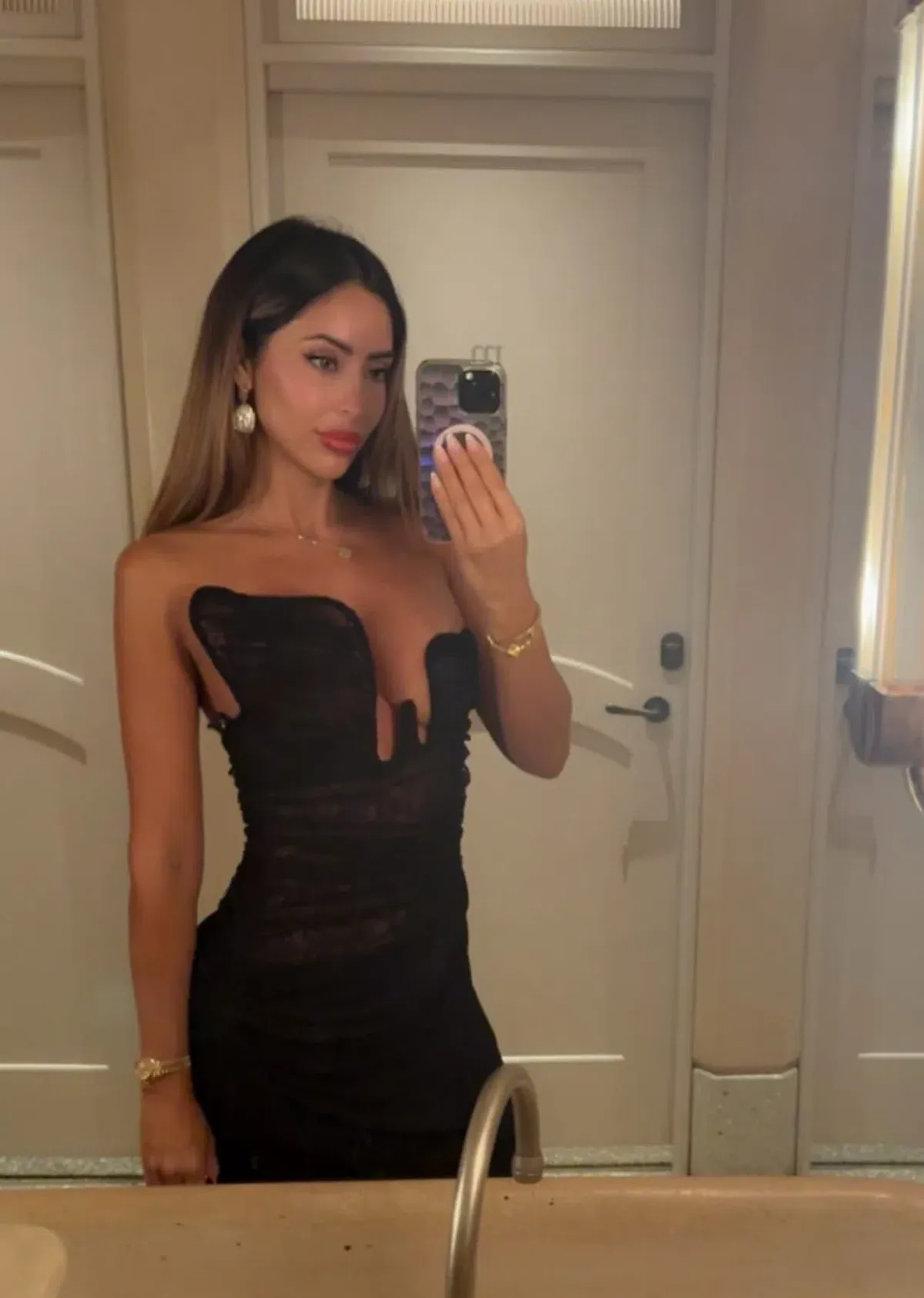 Christopher Esber Salacia Dress Size 8 Black - Image 2