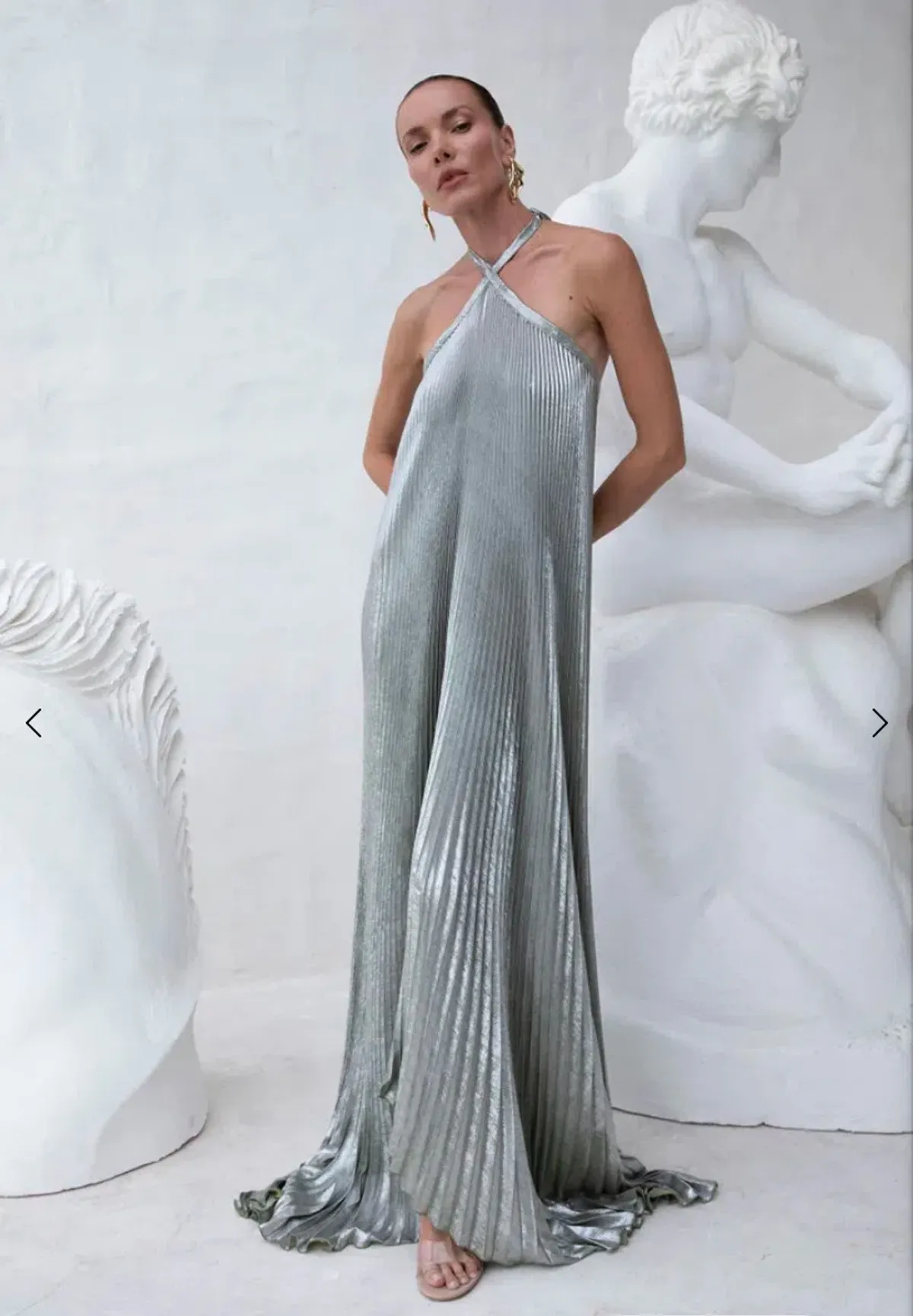   L'idee Deesse Gown Shimmer Size 10 - Image 1