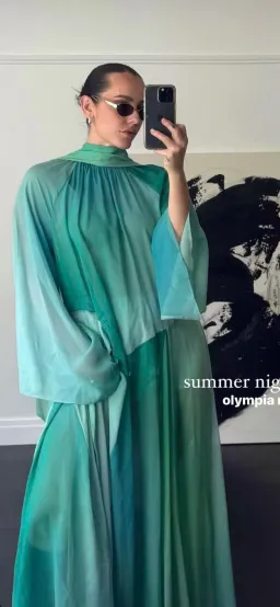  Hansen and Gretel Olympia Maxi Aura M Aus 10 fits 8-12 for rent on The Volte - image 1