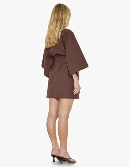 Maison Essentiele Kimono Brown Size small / medium Aus 10-12 for rent on The Volte - image 2