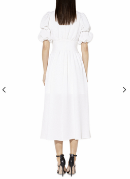 Mossman The Unscathed Maxi Dress White size 12 for rent on The Volte - image 2