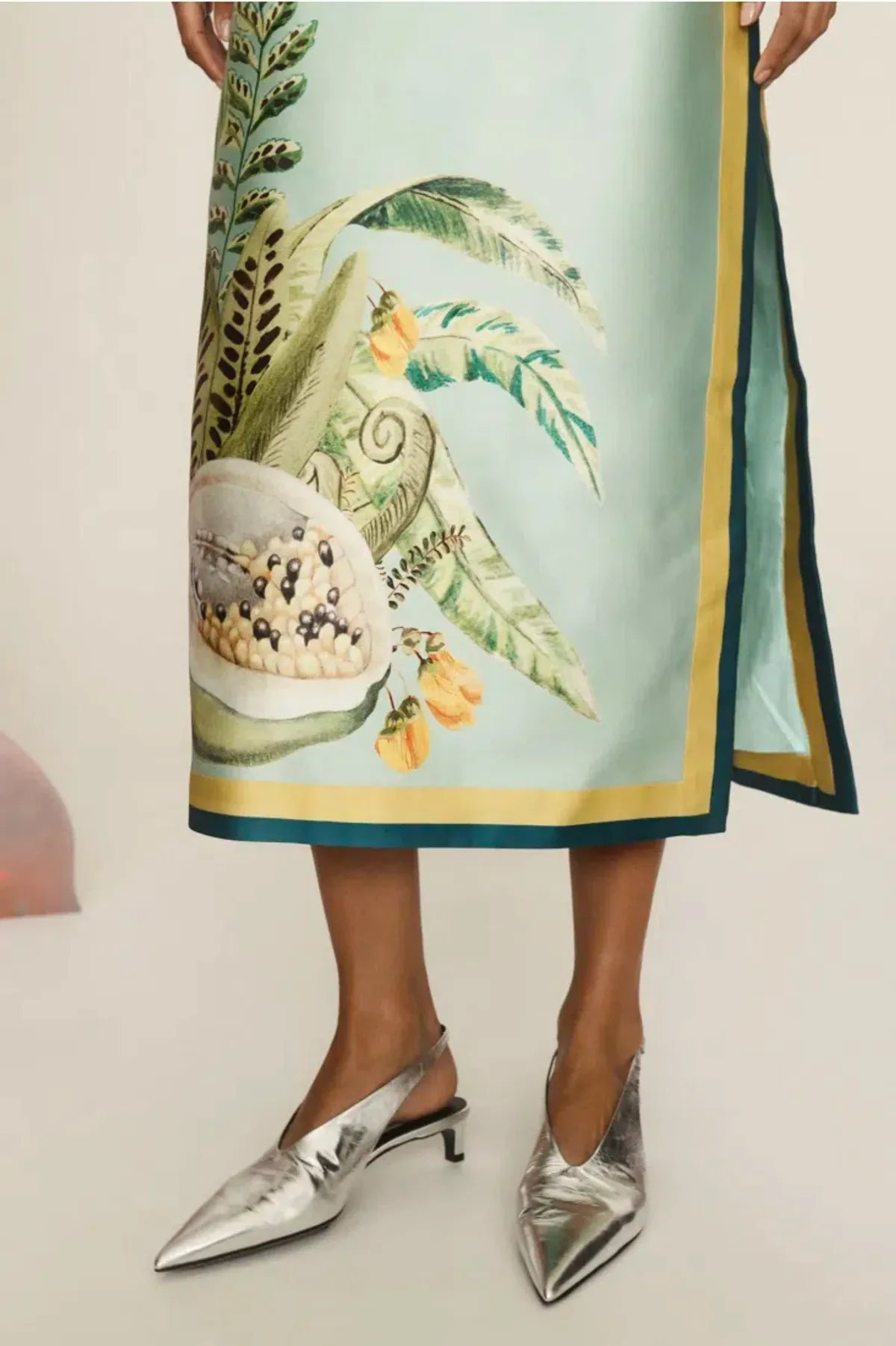 Alemais Anita Midi Dress in Green Size AU 16 - Image 2