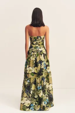 Shona Joy- Weyes Strapless Tiered Maxi Dress for rent on The Volte - image 1