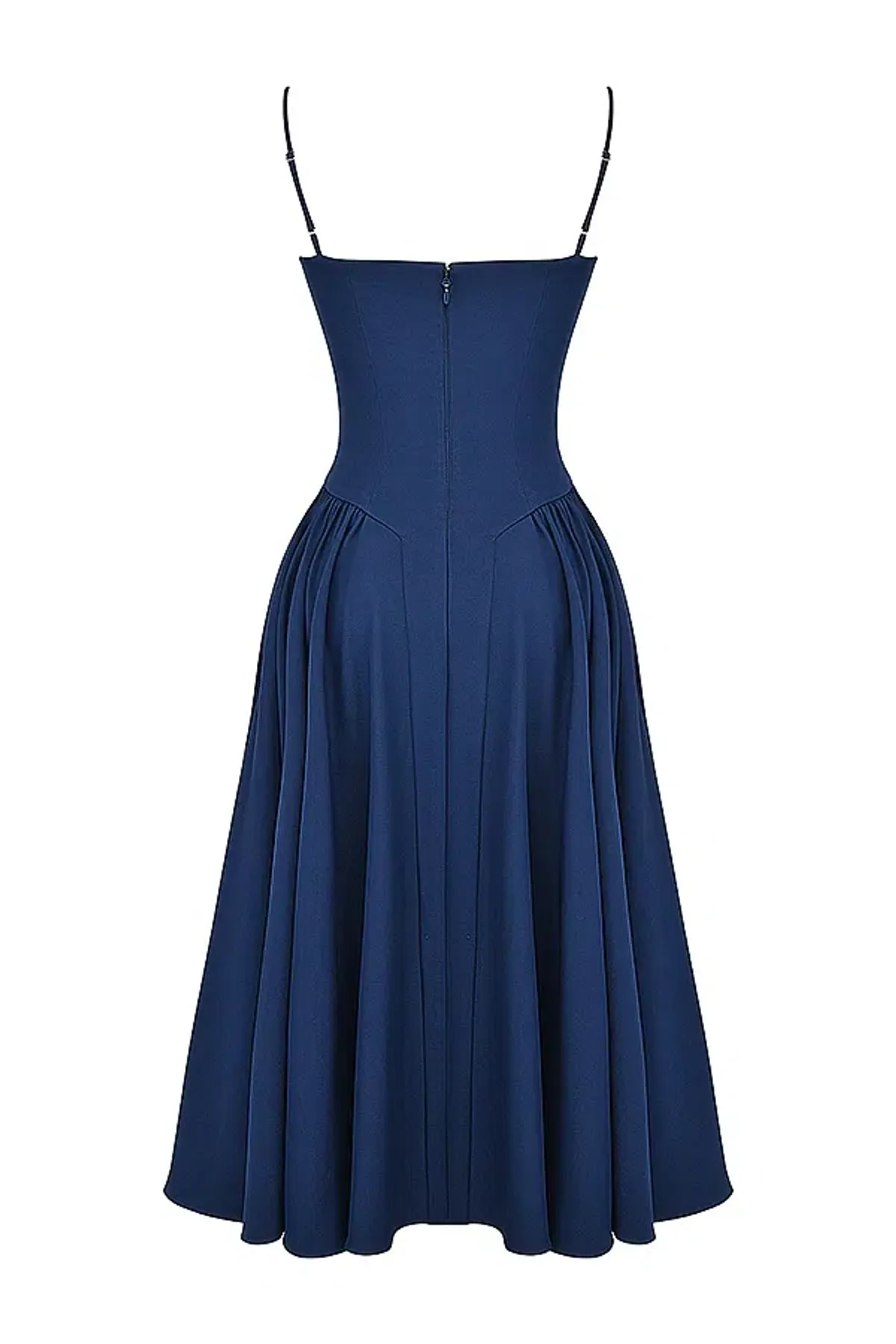 House of CB Samaria French Navy Corset Sundress Size S/AU 8  - Image 8