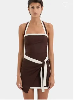 Sir the Label Jacques Mini Dress Size 10 for rent on The Volte - image 3