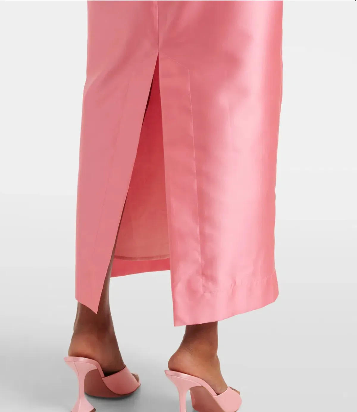 Alemais Suzi Off Shoulder Ruffled Midi Gown Exclusive Size 16 AU - Image 4