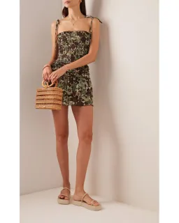 SIR the label, Constantine Tiered Mini Dress, Size 0 for rent on The Volte - image 2