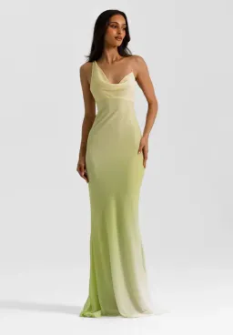 Natalie Rolt Hallie Gown in Citrus Size 6 for rent on The Volte - image 3