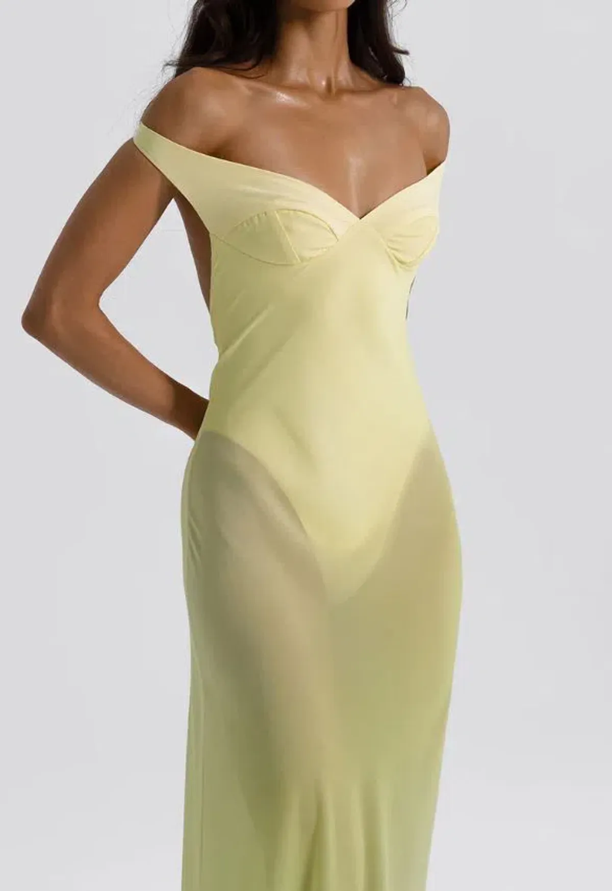 Natalie Rolt Brielle Dress in Citrus Size 8 - Image 3