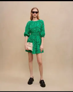 MAJE Rannick Lace Mini Dress for rent on The Volte - image 4