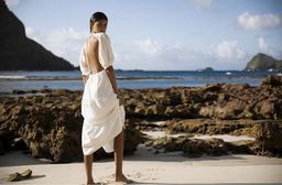 Sir The Label Lorena Tiered Midi Dress White Size AU 6 for rent on The Volte - image 6