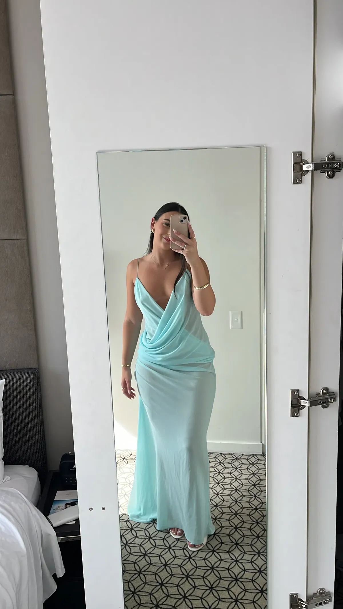 Natalie Rolt MAGNOLIA GOWN in blue - Image 4