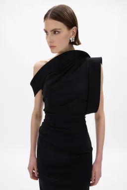 Rachel Gilbert- Rowana One Shoulder Gown- 0 for rent on The Volte - image 2